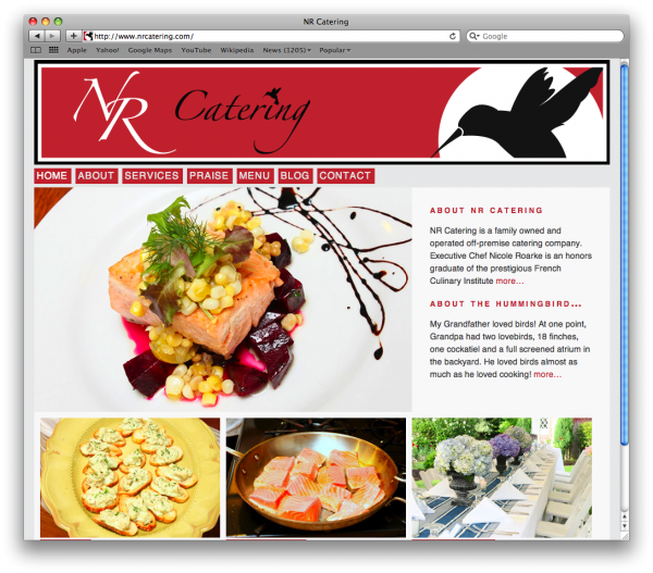 NR_Catering_website_design